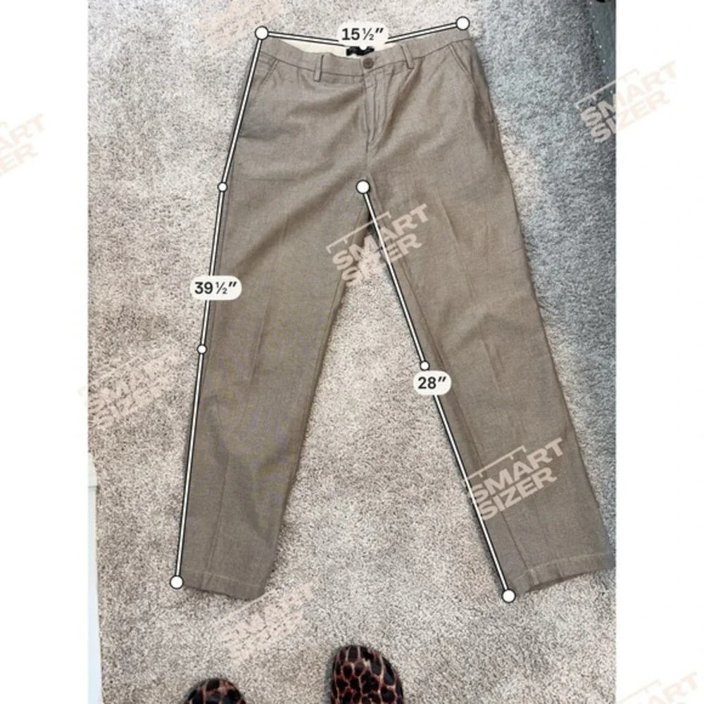 Banana Republic Kentfield Pant Beige Businesss‎ Casual Men's 32x30 100% Cotton
